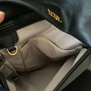 Bags | Tumi Voyageur Daniela Black Leather Backpack Tablet 